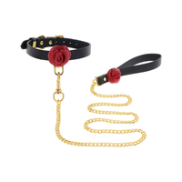 obróżka ze smyczą wild roses collar & leash taboom