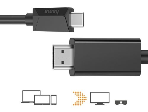 Kabel HAMA USB typ C - HDMI 4K 1,5 m na Arena.pl