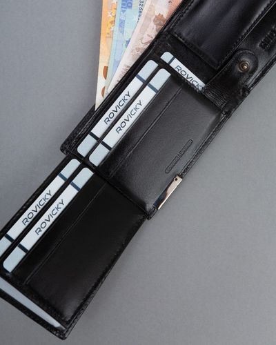 portfel męski skórzany rm-05-bcf-bp-9533 black na Arena.pl