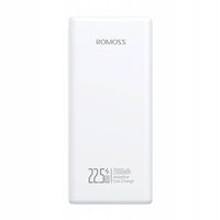 Powerbank Romoss PRC20 20000mAh 22,5W USB-A / USB-C / Lightning Biały