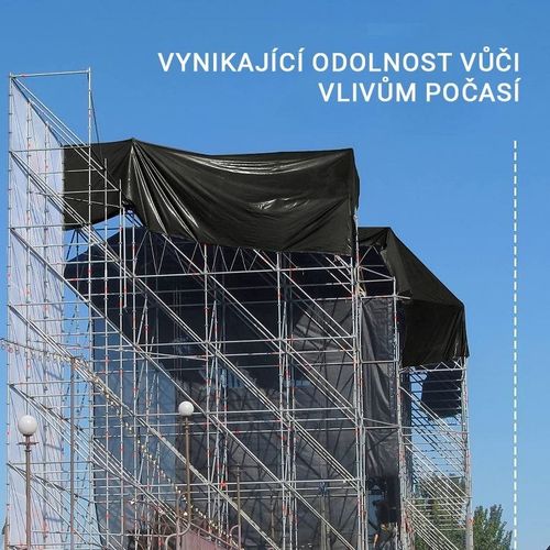 JAGO Plandeka 650 g/m2, aluminiowe oczka, szara, 2 x 3 m na Arena.pl