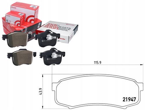 KLOCKI HAM TOYOTA LAND CRUISER BREMBO na Arena.pl