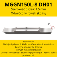 Płytka MGGN Rozmiar: MGGN150L-8 DH01
