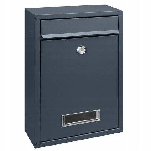 SKRZYNKA POCZTOWA NA LISTY POCZTĘ GAZETY ULOTKI WIZJER KOMPAKTOWA ANTRACYT na Arena.pl