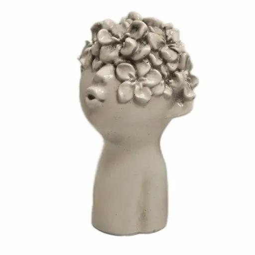 MAŁA FIGURKA GIPSOWA GŁOWA OZDOBA DO OGRODU DOMU NA PREZENT PODARUNEK zdjęcie 6