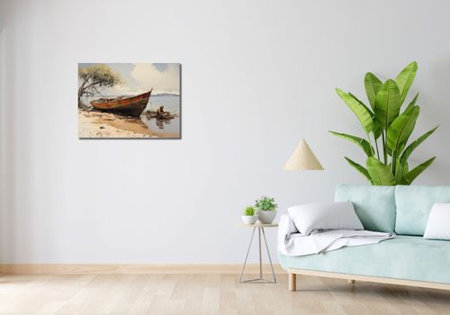 Obraz 70x50cm Spokój Przybrzeża na Arena.pl