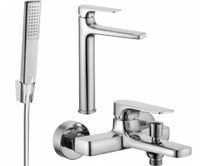MEXEN LYNX R72 ZESTAW WANNOWY BATERIA CHROM