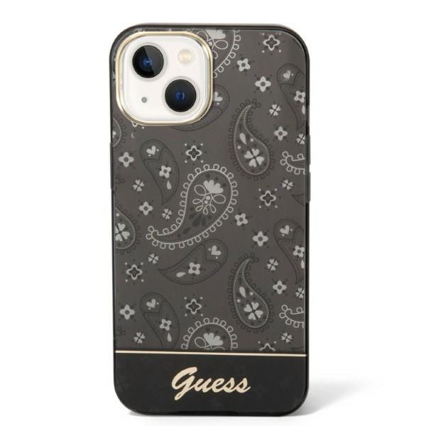 Etui Guess do iPhone 15 Plus, iPhone 14 Plus, Czarny zdjęcie 3