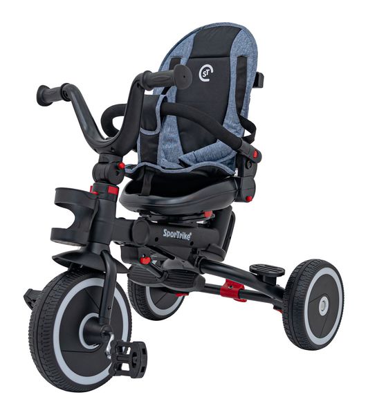 Rowerek Trzykołowy Rider Niebieski Sportrike zdjęcie 11