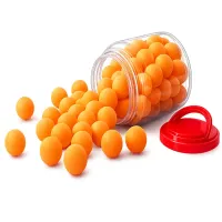 Piłeczki do tenisa stołowego piłki do ping ponga 60 szt pomarańczowe