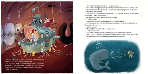 Antek z babcią na dnie morza na Arena.pl