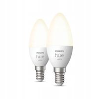 Zarówka smart Philips Hue White Inteligentna Żarówka świeczka 2xE14