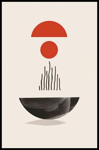 Plakat 53x81cm Półokrągła Forma na Arena.pl