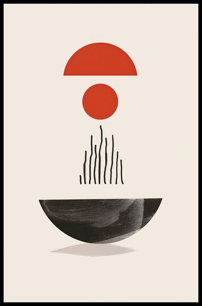 Plakat 53x81cm Półokrągła Forma zdjęcie 2