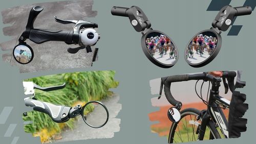 Lusterko rowerowe roweru wsteczne lewe prawe 360 lekkie dobra widoczność na Arena.pl