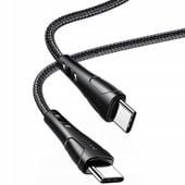mcdodo krótki kabel android auto usb-c usb-c szybkie ładowanie usb typ c