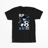 Koszulka Czarna - Blue Lock - WYBIERZ KOLOR KOSZULKI I FASON Damska 2XL