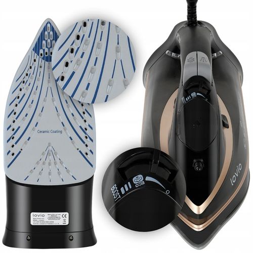 Żelazko parowe 2600W regulacja temperatury Steam Iron LVSA001 Lovio Home na Arena.pl