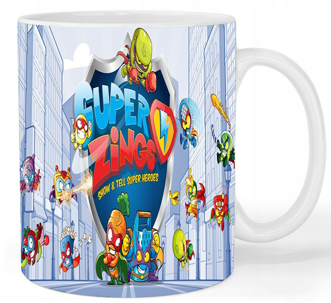 Kubek ceramiczny Super Zings zdjęcie 1