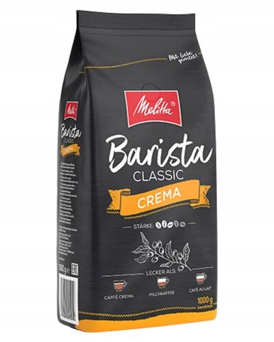 Kawa ziarnista MELITTA BARISTA CREMA 1 kg | harmonijna i zrównoważona na Arena.pl
