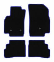 Dywaniki welurowe CARLUX-BLUE do Opel Karl 2015- hatchback, czarne