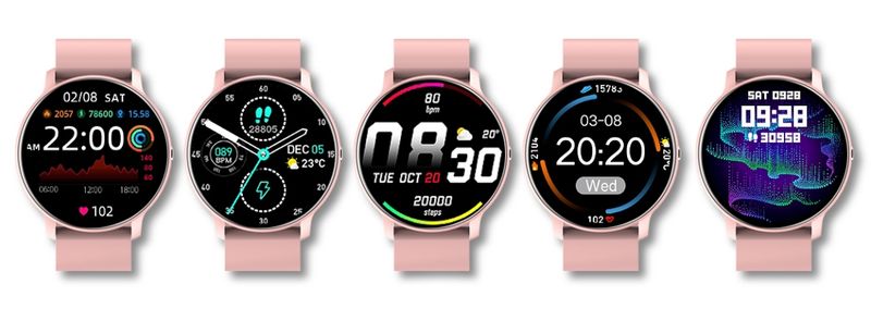 smartwatch giewont różowy gw120-1 zdjęcie 9