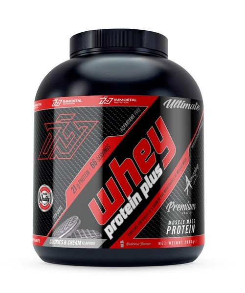 IMMORTAL WHEY PROTEIN PLUS 2000g BIAŁKO WPC 2kg zdjęcie 2