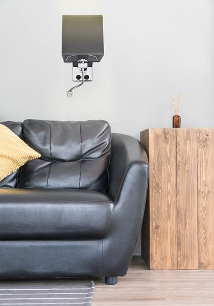 Kinkiet z abażurem LED do czytania E27 SARA Wobako zdjęcie 2