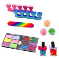 DLA DZIECI ELEGANCKI ZESTAW MANICURE Z TOREBKĄ