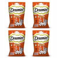 Dreamies Przysmak z pysznym kurczakiem dla kota op. 4x60g PAKIET
