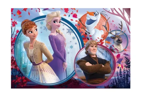 Puzzle 160 Elementów. Kraina Lodu 2. Siostrzana Przygoda na Arena.pl
