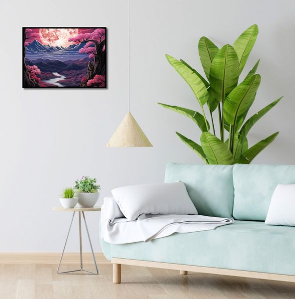 Plakat 55x40cm Różowa Kraina Marzeń zdjęcie 4