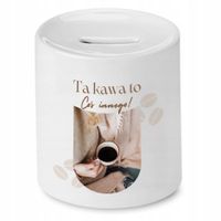 Dla Baristy Prezent Skarbonka Ta Kawa To Coś Z Nadrukiem Ze Zdjęciem