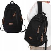 PLECAK MĘSKI SZKOLNY SPORTOWY POJEMNY LEKKI NA WYCIECZKĘ DOBRA JAKOŚĆ