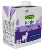 Kozie Mleko BEZ Laktozy UHT (2,5 % TŁuszczu) 500 ml - Danmis