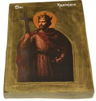 Ikona Święty Kazimierz patron młodzieży
