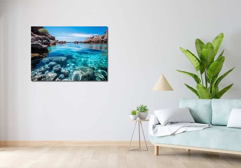 Obraz 100x70cm Krystaliczna Woda zdjęcie 2