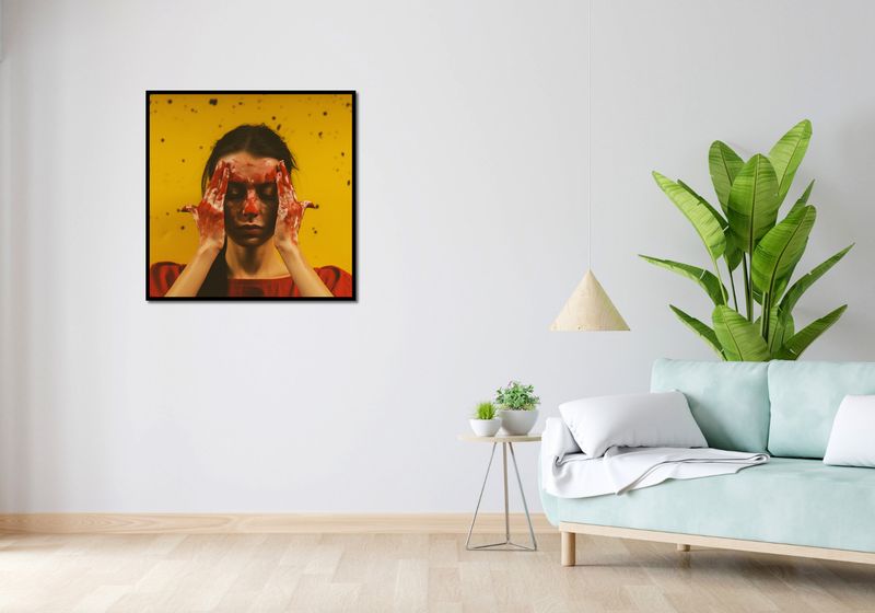 Plakat 80x80cm Dotyk Ekspresji Własnej zdjęcie 4