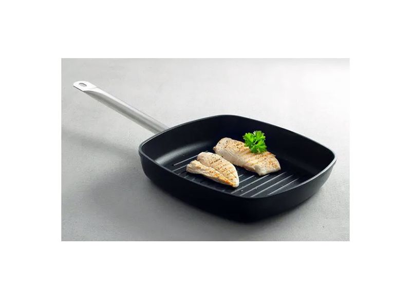 Patelnia Grill 28 cm Titanium Professional HENDI zdjęcie 2