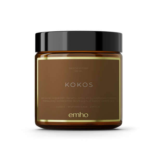 Świeca zapachowa KOKOS zdjęcie 1
