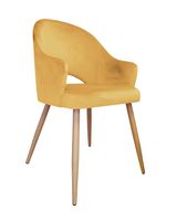 Krzesło Velvet noga dąb MG15