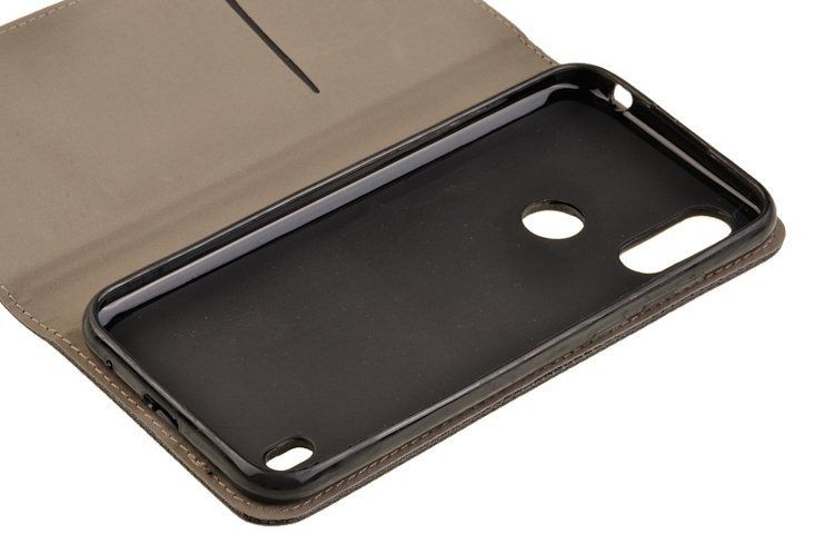Etui Smart do Motorola Moto E6s czarny zdjęcie 4