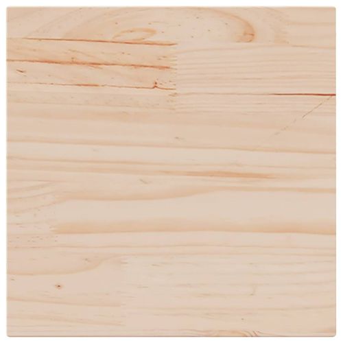 Blat stołu, 40x40x2,5 cm, lite drewno sosnowe, kwadratowy na Arena.pl