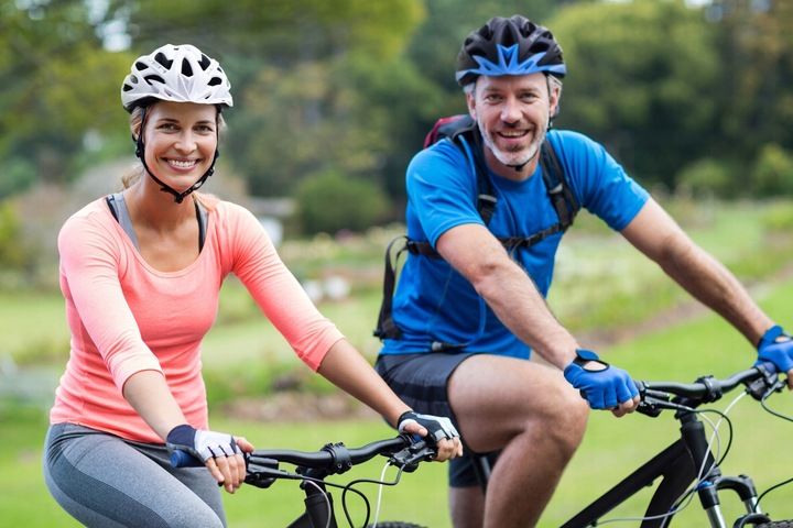 Kask rowerowy z daszkiem lekki regulowany na rower Meteor Marven L 58-61 cm zdjęcie 12