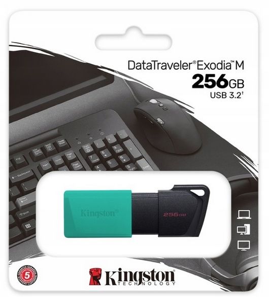 KINGSTON PENDRIVE PAMIĘĆ DTXM USB 3.0 256 GB zdjęcie 1