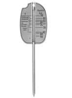 TERMOMETR DO PIECZENIA PIECZENI STALOWY 55 DO 90 STOPNI