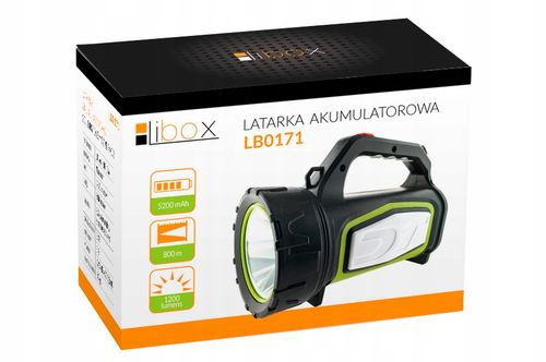 latarka reflektor i szperacz libox 1200 lm led libox lb0171 na Arena.pl