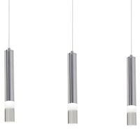 LAMPA wisząca ICE ML322 Milagro zwis OPRAWA listwa sufitowa LED 15W 4000K tuby sople chrom