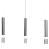LAMPA wisząca ICE ML322 Milagro zwis OPRAWA listwa sufitowa LED 15W 4000K tuby sople chrom