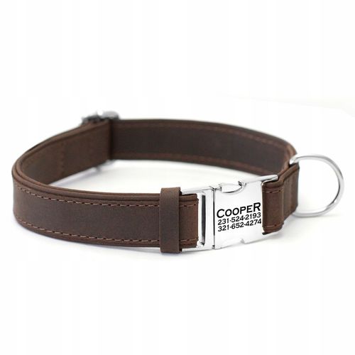 Obroża dla psa Blue z metalową klamrą rozmiar XS na Arena.pl